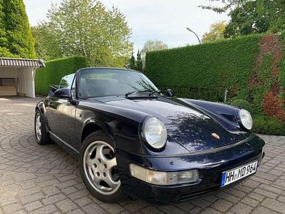 Usata Porsche 964 250 CV (183 kW) 1992 Blu Cabrio
