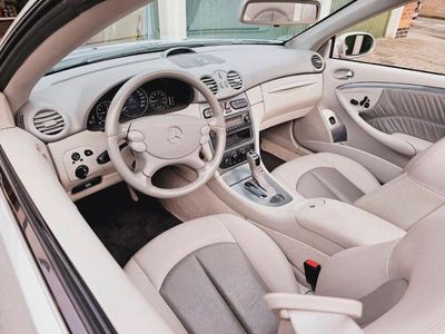 Gebraucht Mercedes CLK200 Avantgarde 163 PS (119 kW) 2003 Silber Cabrio