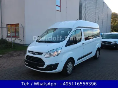 Gebraucht Ford Transit Custom 125 PS (91 kW) 2015 Weiß Van / Kleinbus