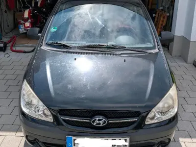 Gebraucht Hyundai Getz 67 PS (49 kW) 2008 Schwarz Kleinwagen