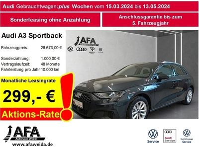 gebraucht Audi A3 Sportback 35 TFSI S tronic PDC*Smart.Int*SHZ