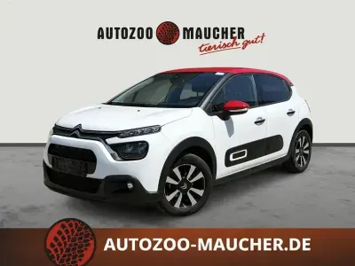 Gebraucht Citroën C3 PureTech 82 PS (60 kW) 2023 Lack weiss banquise/deckende Kleinwagen