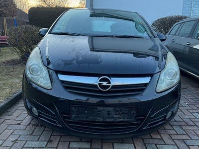 Gebraucht Opel Corsa 80 PS (58 kW) 2008 Schwarz Kleinwagen