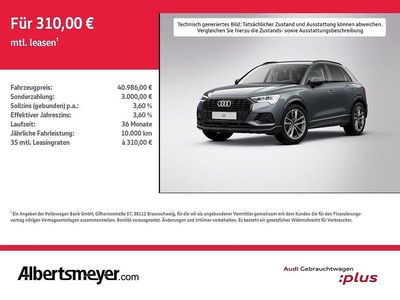 Grau Gebraucht 2025 Audi Q3 Advanced SUV | 40.986 € (Fairer Preis)