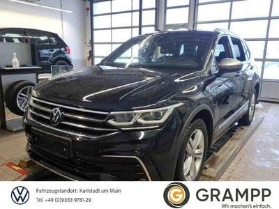 Gebraucht VW Tiguan Allspace R-line 200 PS (147 kW) 2022 Schwarz SUV
