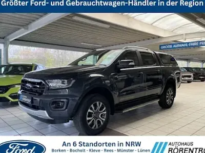 Brugt Ford Ranger Wildtrack 212 HK (155 kW) 2022 Grå Pickup / Ladvogn