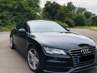 Schwarz Gebraucht 2013 Audi A7 Sportback S-Line Kleinwagen | 21.900 € (Teuer)