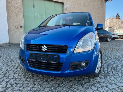 Gebraucht Suzuki Splash 85 PS (62 kW) 2009 Blau Kleinwagen