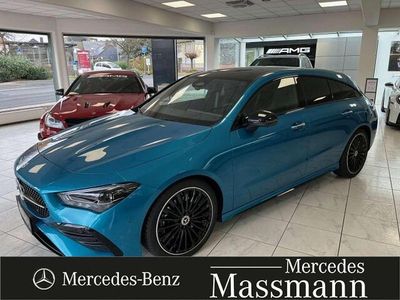 Blau Gebraucht 2025 Mercedes CLA200 Shooting Brake AMG line Kombi | 42.222 € (Teuer)