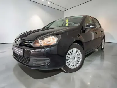 Gebraucht VW Golf VI 102 PS (75 kW) 2008 Schwarz Kleinwagen