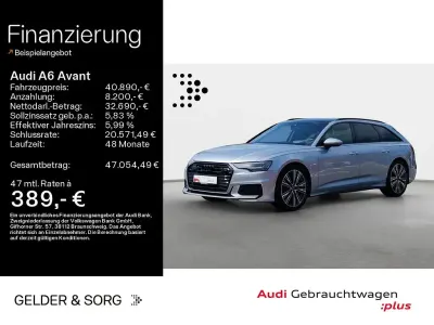 Usata Audi A6 S-Line 340 CV (250 kW) 2022 Argento Station wagon