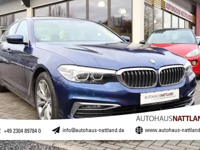 Gebraucht BMW 520 Luxury Line 190 PS (139 kW) 2019 Mediterranblau metallic Limousine