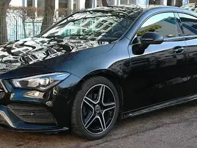 Gebraucht Mercedes CLA180 AMG line 136 PS (100 kW) 2021 Schwarz Coupé