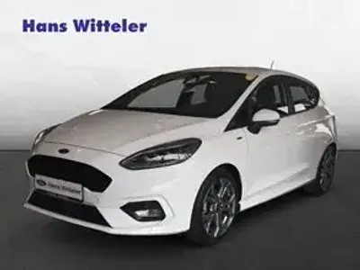 Gebraucht Ford Fiesta ST-Line 125 PS (91 kW) 2020 Weiß Kleinwagen