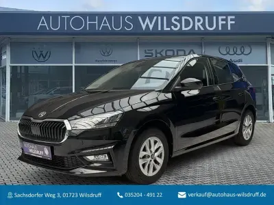 Neu Skoda Fabia Selection 116 PS (85 kW) 2025 Schwarz Limousine