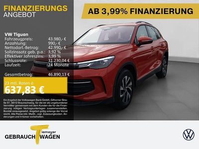 Rot Gebraucht 2024 VW Tiguan Life SUV | 43.980 € (Fairer Preis)