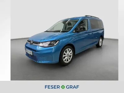 Gebraucht VW Caddy Maxi Life Life 122 PS (89 kW) 2021 Blau Van / Kleinbus
