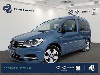 Blau Gebraucht 2018 VW Caddy Highline Van / Kleinbus | 17.499 € (Guter Preis)
