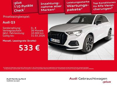 2y gletscherweiß metallic Gebraucht 2025 Audi Q3 S-Line SUV | 47.440 € (Etwas zu teuer)