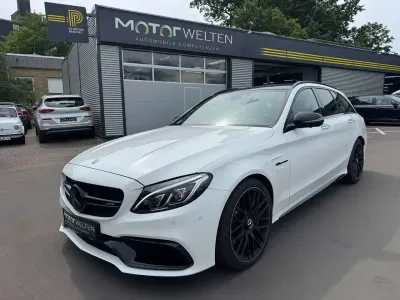 Gebraucht Mercedes C63S AMG AMG 510 PS (375 kW) 2016 Polarweiss  unilack Kombi