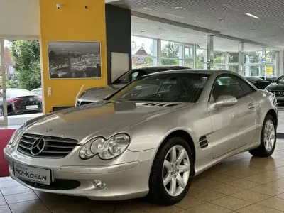Brugt Mercedes SL350 245 HK (180 kW) 2003 Sølv Cabriolet