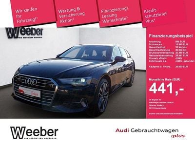 Gebraucht Audi A6 Ambiente 204 PS (150 kW) 2021 Firmamentblau metallic Kombi