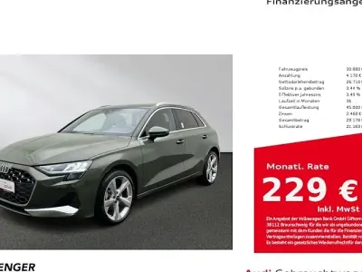 Brugt Audi A3 Advanced Plus 116 HK (85 kW) 2025 Grøn Sedan
