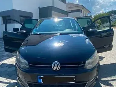Gebraucht VW Polo Comfortline 69 PS (50 kW) 2011 Schwarz Kleinwagen