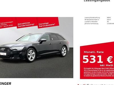 Gebraucht Audi A6 Design 286 PS (210 kW) 2025 Mythosschwarz Kombi