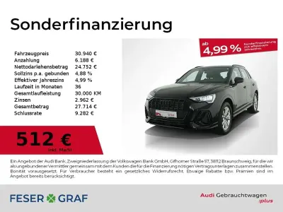 Gebraucht Audi Q3 Comfort 150 PS (110 kW) 2025 Mythosschwarz metallic SUV