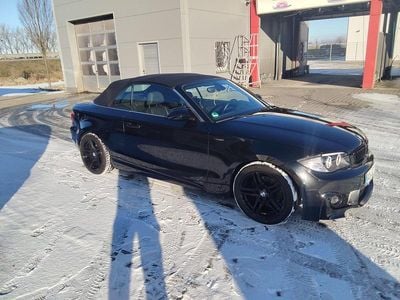 Schwarz Gebraucht 2008 BMW 125 Cabriolet Cabrio | 13.900 € (Etwas zu teuer)