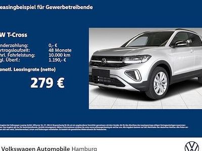 Nuova VW T-Cross Life 116 CV (85 kW) 2025 Argento SUV