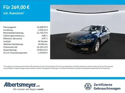 Brugt VW Passat Business 110 HK (80 kW) 2023 Blå Stationcar
