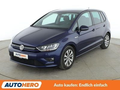 Gebraucht VW Golf Sportsvan Comfortline 116 PS (85 kW) 2017 Blau Van / Kleinbus