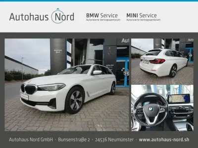 Gebraucht BMW 520 190 PS (139 kW) 2022 Weiß Limousine