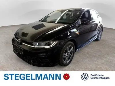 Käytetty VW Polo R-line 95 HP (69 kW) 2022 Musta Viistoperä