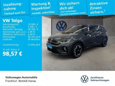 Gebraucht VW Taigo R-line 116 PS (85 kW) 2025 5w rauchgrau metallic SUV