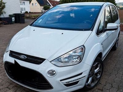 Gebraucht Ford S-MAX Titanium 200 PS (147 kW) 2014 Weiß Van / Kleinbus