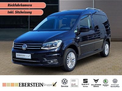 Gebraucht VW Caddy Highline 125 PS (91 kW) 2016 Schwarz Van / Kleinbus