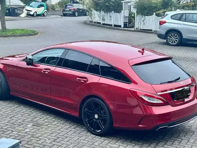 Używany Mercedes CLS220 Shooting Brake AMG line 170 KM (125 kW) 2016 Czerwony Kombi