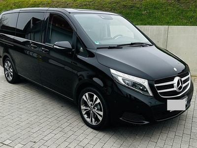 Gebraucht Mercedes V220 210 PS (154 kW) 2017 Schwarz Van / Kleinbus