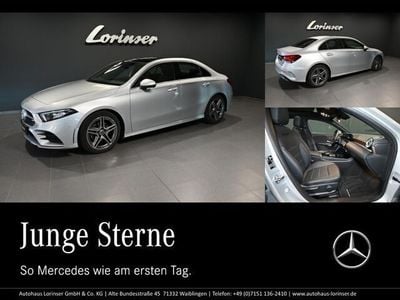 Gebraucht Mercedes A200 AMG 163 PS (119 kW) 2021 Silber iridiumsilber metallic Limousine