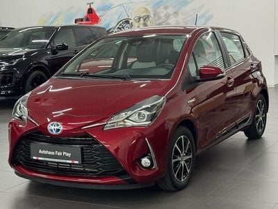 Second-hand Toyota Yaris Hybrid Team 75 CP (55 kW) 2018 Roșu Berlinǎ