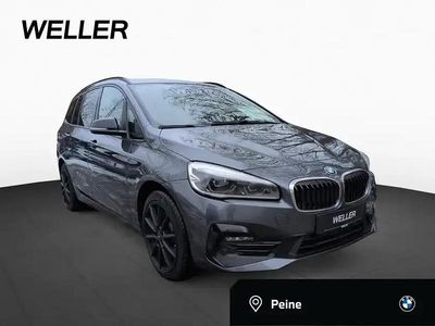 Gebraucht BMW 218 Gran Tourer Sport Line 150 PS (110 kW) 2019 Mineralgrau (grau) Van / Kleinbus