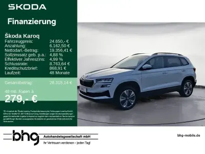 Gebraucht Skoda Karoq Selection 150 PS (110 kW) 2023 Weiß SUV