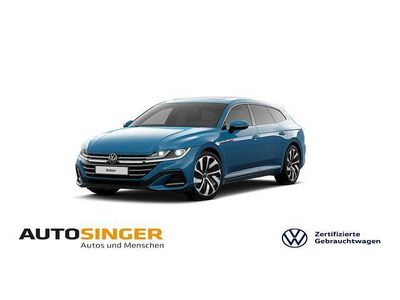 Eisvogelblau metallic Gebraucht 2023 VW Arteon R-line Kombi | 32.980 € (Fairer Preis)