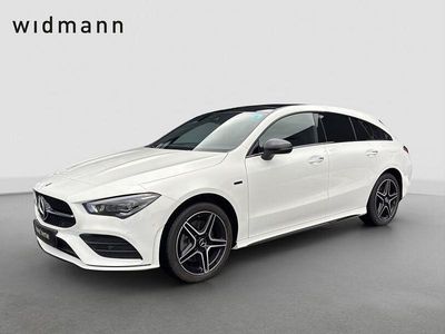 Gebraucht Mercedes CLA250e Shooting Brake AMG 160 PS (117 kW) 2020 Unilack polarweiß Kombi