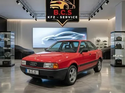 Gebraucht Audi 80 69 PS (50 kW) 1990 Rot Limousine