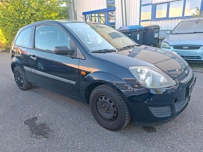 Gebraucht Ford Fiesta 60 PS (44 kW) 2007 Blau Kleinwagen