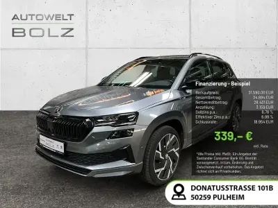 Gebraucht Skoda Karoq SportLine 360 PS (264 kW) 2022 Graphitegrau metallic SUV